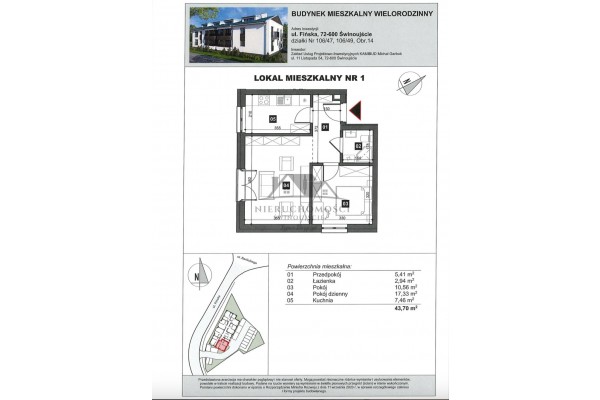 Świnoujście, Fińska, Nowe mieszkanie fińska 1b od dewelopera - 2 pokoje 37m2 1 piętro+strych