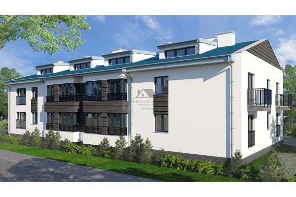 Świnoujście, Fińska, mieszkanie na parterze - 2 pokoje w nowym budynku Warsz&oacute;w