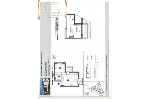 Świnoujście, Fińska, Dwa mieszkania złączone z poddaszem nieużytkowym 52m2 gratis i balkonem