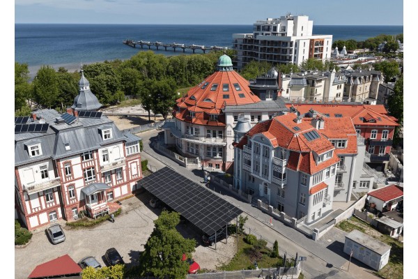 kamieński, Międzyzdroje, al. Bohater&oacute;w Warszawy, Luksusowy apartament na promenadzie w Międzyzdrojach - 2 pokoje Bałtyk rezydencja