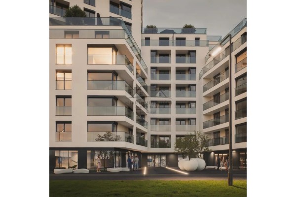 Świnoujście, Matejki, Apartament na 8 piętrze z widokiem na panoramę miasta + balkon