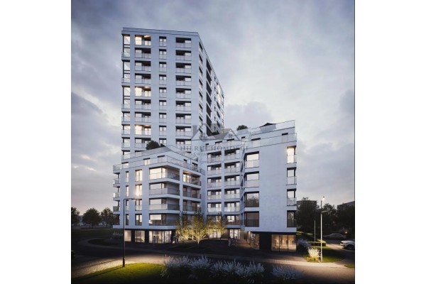 Świnoujście, Matejki, Apartament na 8 piętrze z widokiem na panoramę miasta + balkon