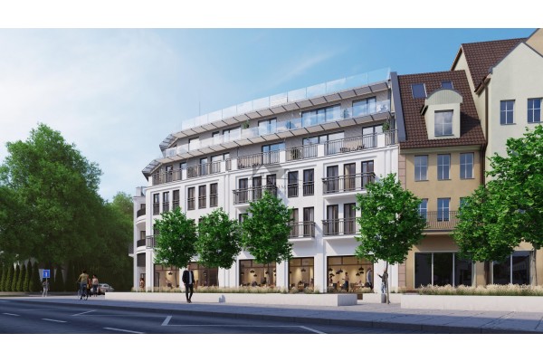 Świnoujście, Armii Krajowej, Apartament w centrum miasta z balkonem w luksusowym budynku 2026