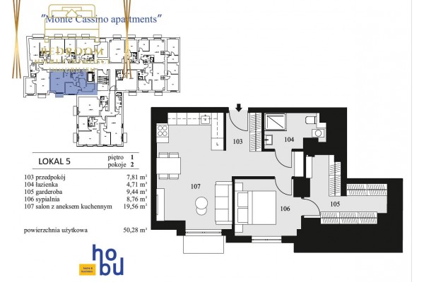 Świnoujście, Monte Cassino, Apartament nr 5 - Monte Cassino Apartments Świnoujście