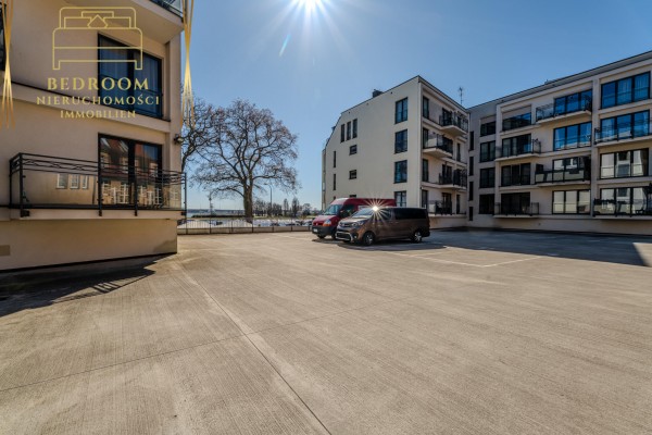 Świnoujście, wybrzeże władysława IV, Apartament z widokiem na port, duży taras, do wykończenia VAT 8%
