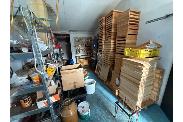 kamieński, Kamień Pomorski, Benice, benice, Dom z pasieką pod Kamieniem Pomorskim - własny sklep firmowy