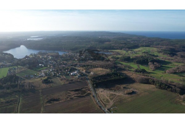 zachodniopomorskie, kamieński, Wolin, Kołczewo, Zwycięstwa, Duża działka pod dom nad morzem z Kołczewie obok Międzyzdroj&oacute;w