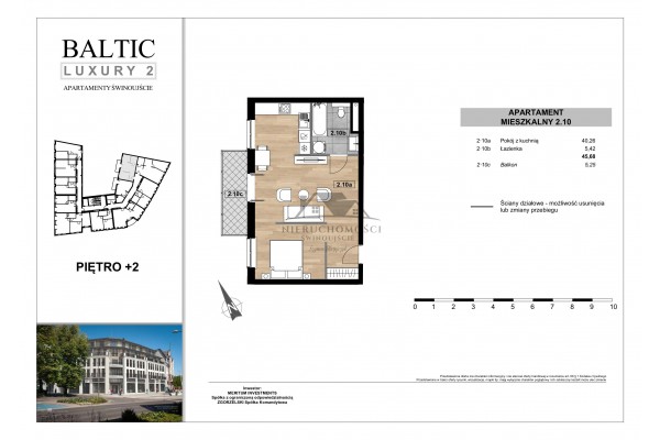Świnoujście, Armii Krajowej, NOWE mieszkania przy placu Wolności w Świnoujściu centrum - Baltic Luxury 2