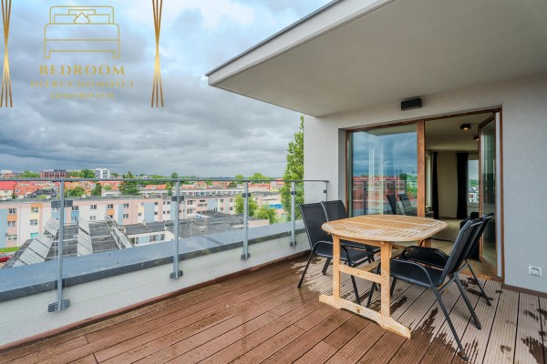 kołobrzeski, Kołobrzeg, Artyleryjska, Penthouse - apartament z dużym tarasem - 4 pokoje na ostatnim piętrze
