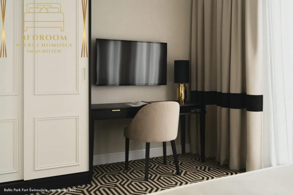Świnoujście, Uzdrowiskowa, Apartament na promenadzie 2 pokoje z balkonem - 50m od plaży - Baltic Park Fort