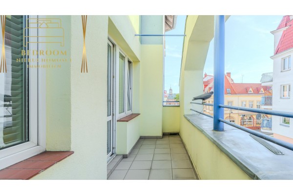 Świnoujście, Bohater&oacute;w Września, Mieszkanie 2 pokojowe przy deptaku w centrum miasta - 2 balkony