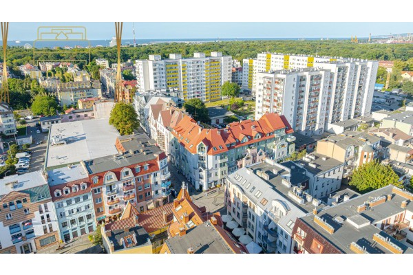 Świnoujście, Bohater&oacute;w Września, Mieszkanie 2 pokojowe przy deptaku w centrum miasta - 2 balkony