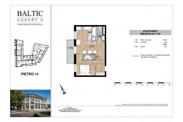 Świnoujście, Armii Krajowej, NOWE mieszkania przy placu Wolności w Świnoujściu centrum - Baltic Luxury 2