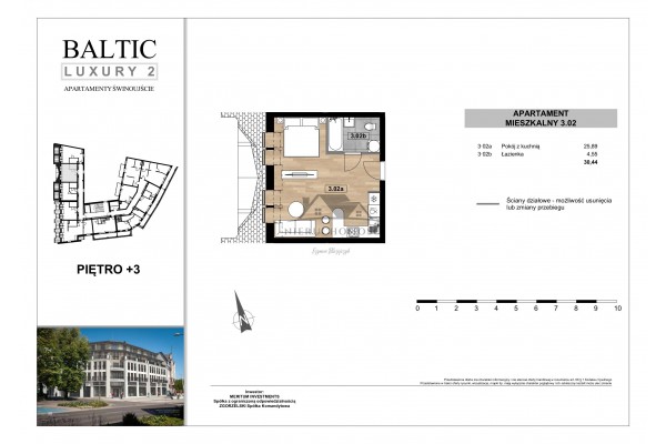 Świnoujście, Armii Krajowej, NOWE mieszkania przy placu Wolności w Świnoujściu centrum - Baltic Luxury 2