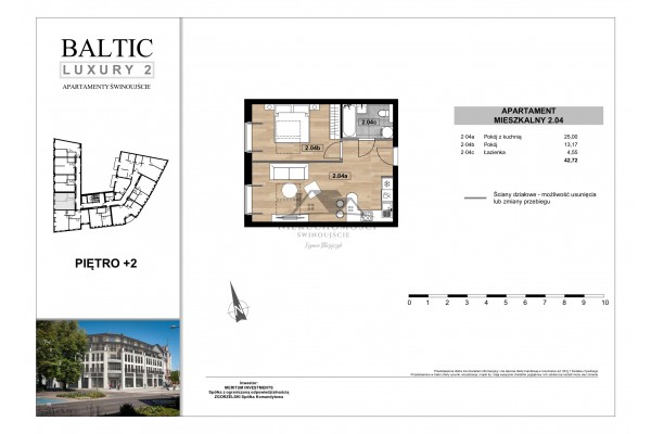 Świnoujście, Armii Krajowej, NOWE mieszkania przy placu Wolności w Świnoujściu centrum - Baltic Luxury 2