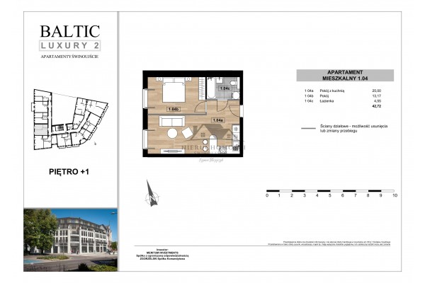 Świnoujście, Armii Krajowej, NOWE mieszkania przy placu Wolności w Świnoujściu centrum - Baltic Luxury 2