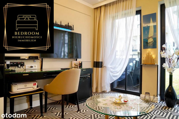 Świnoujście, Uzdrowiskowa, Apartament 2 pokojowy z balkonem na promenadzie - Baltic Park Fort