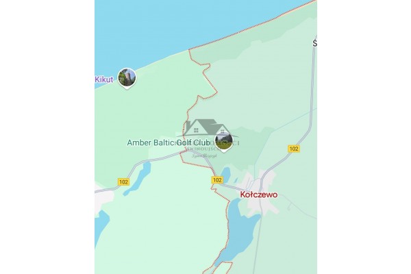 kamieński, Wolin, Kołczewo, Zwycięstwa, Duża działka pod dom przy polu Golfowym w Kołczewie - jezioro i morze