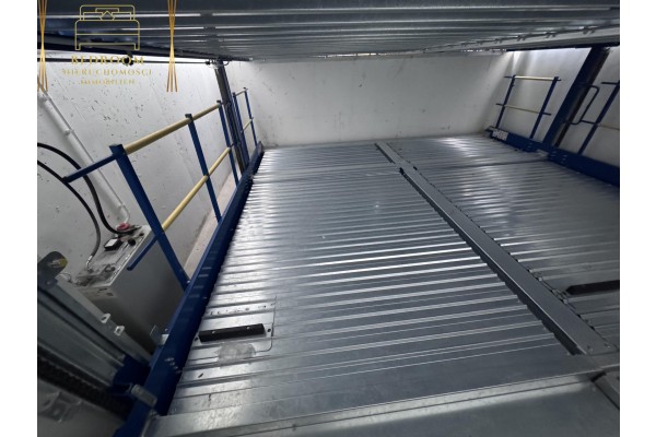 Świnoujście, Piłsudskiego, Samodzielny garaż czterostanowiskowy z platformami 32m2 z własną bramą