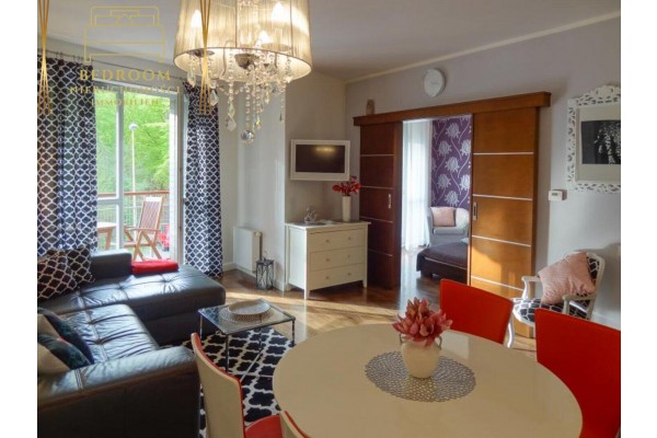 Świnoujście, Bałtycka, Apartament przy lesie - 300m do plaży na sprzedaż - 2 pokoje + garaż