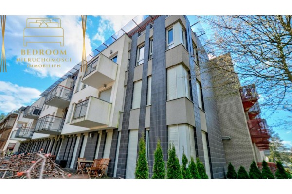 Świnoujście, Bałtycka, Apartament przy lesie - 300m do plaży na sprzedaż - 2 pokoje + garaż