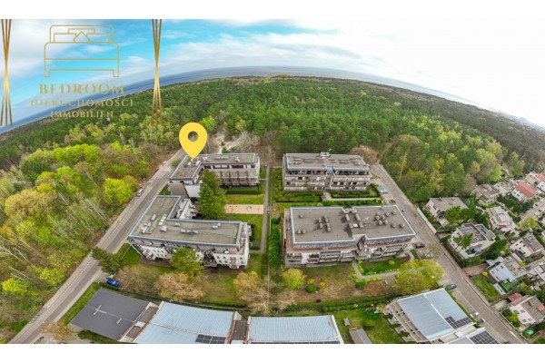 Świnoujście, Bałtycka, Apartament przy lesie - 300m do plaży na sprzedaż - 2 pokoje + garaż