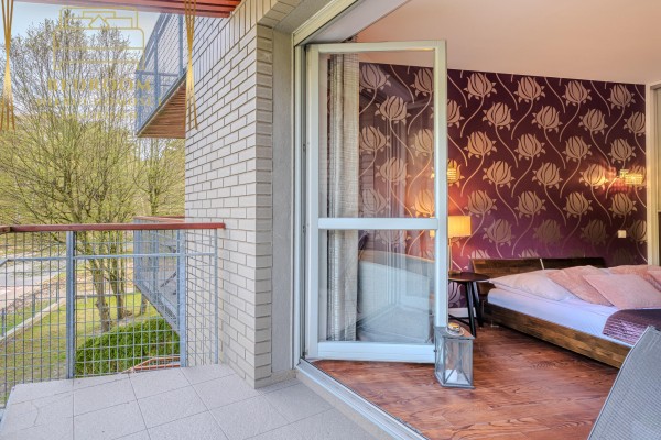 Świnoujście, Bałtycka, Apartament przy lesie - 300m do plaży na sprzedaż - 2 pokoje + garaż