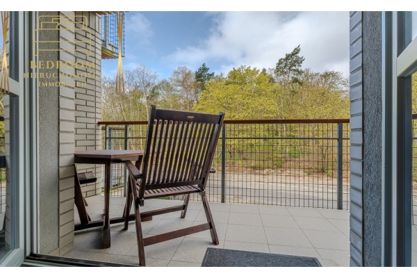 Świnoujście, Bałtycka, Apartament przy lesie - 300m do plaży na sprzedaż - 2 pokoje + garaż
