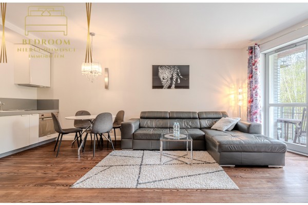 zachodniopomorskie, Świnoujście, Bałtycka, Apartament przy lesie - 300m do plaży na sprzedaż - 2 pokoje + garaż