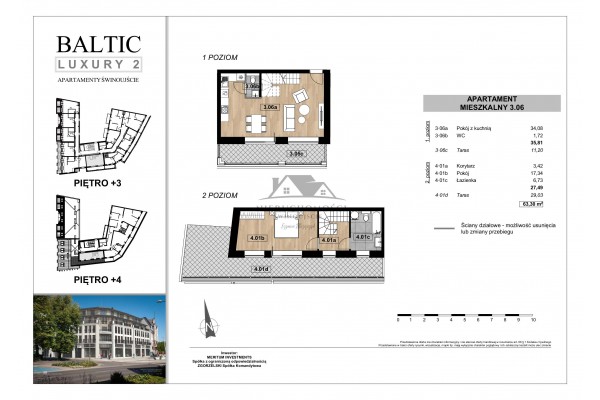 Świnoujście, Armii Krajowej, NOWE mieszkania przy placu Wolności w Świnoujściu centrum - Baltic Luxury 2