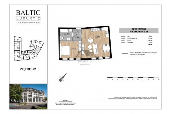 Świnoujście, Armii Krajowej, NOWE mieszkania przy placu Wolności w Świnoujściu centrum - Baltic Luxury 2