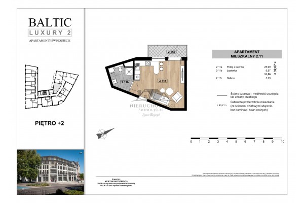Świnoujście, Armii Krajowej, NOWE mieszkania przy placu Wolności w Świnoujściu centrum - Baltic Luxury 2
